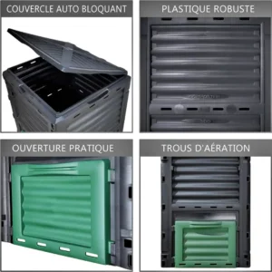 Compostador Jardín VOUNOT_4