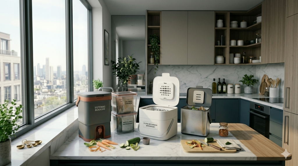 compostador de cocina